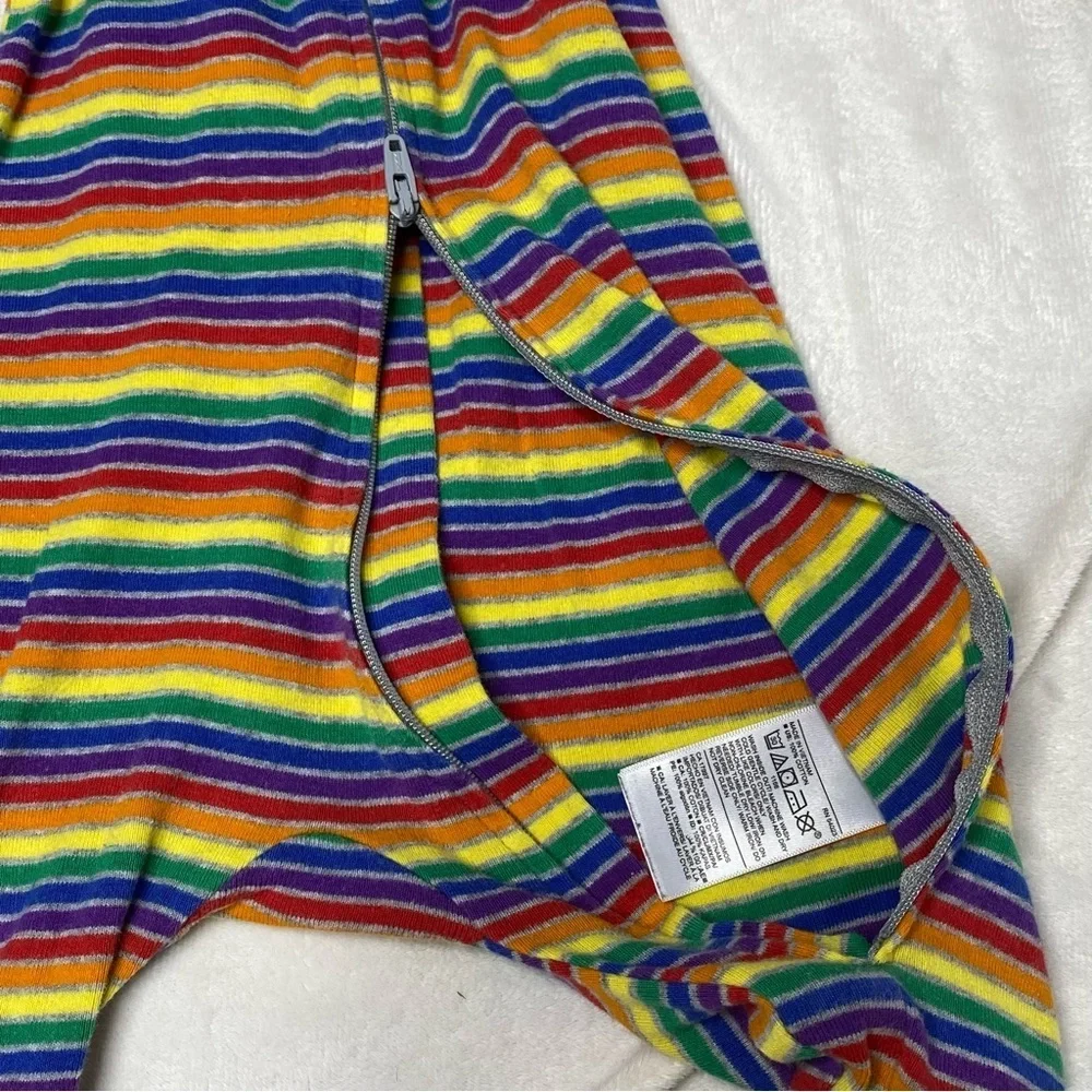 Old Navy 3-6 Month Rainbow Stripe Sleeper